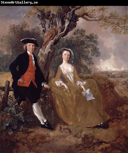 Thomas Gainsborough An Unknown Couple in a Landscape